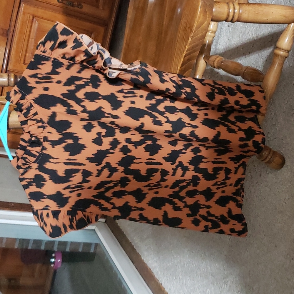 Shein L Cheetah Print Tank Top